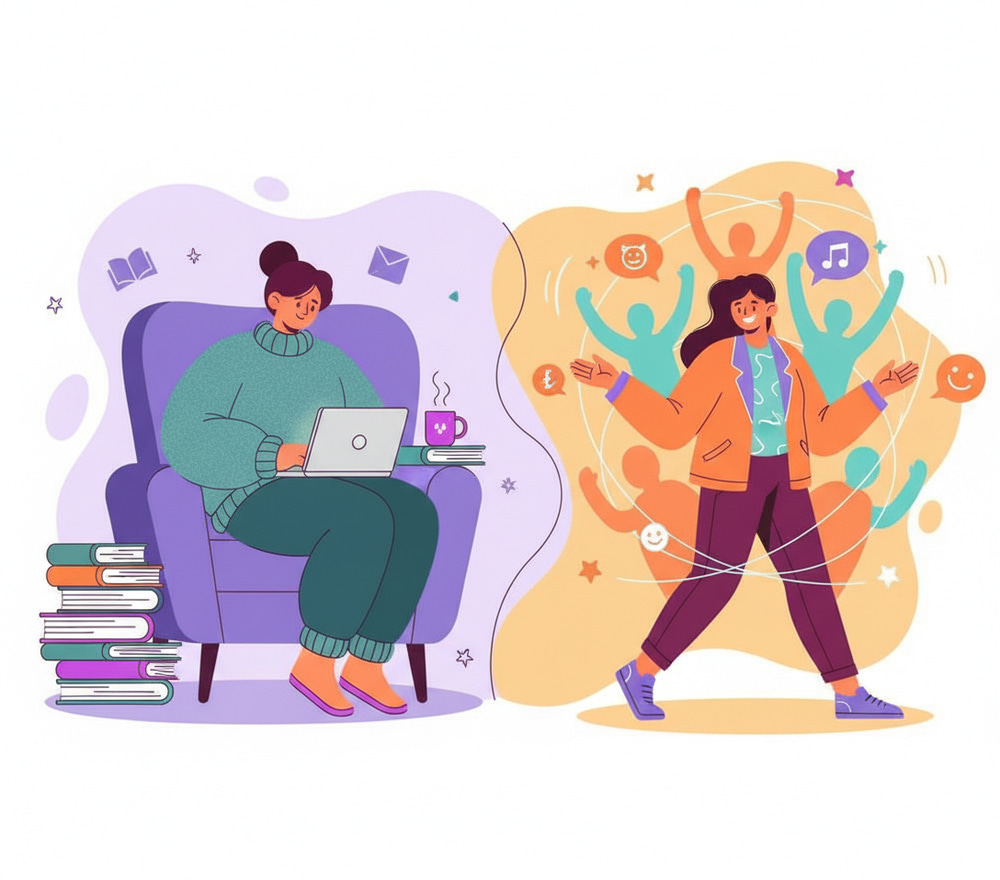 The Guide to Understanding Social Energy: from Quiet Reflection to Outgoing Momentum